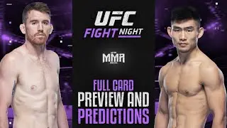 UFC Fight Night: Sandhagen vs. Song FULL CARD Quick Predictions