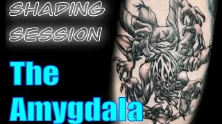 Tattoo Shading Session - The Amygdala