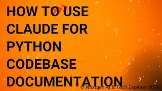 How to Use Claude for Python Codebase Documentation