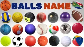 Balls Vocabulary ll 20+ Different Balls Name in English with Pictures ll Different types of Balls