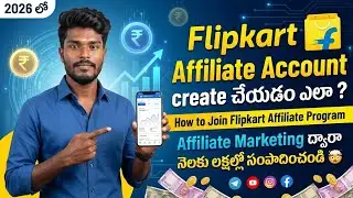 How to Create Flipkart Affiliate Account  Join Flipkart Affiliate Program & Earn Money from Telegram