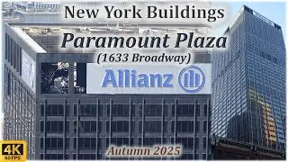 ❤ New York Buildings 4K ❤ Paramount Plaza (1633 Broadway)