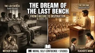 आख़िरी बेंच का सपना | Motivational Story in Hindi | Emotional School Story | Study Motivation