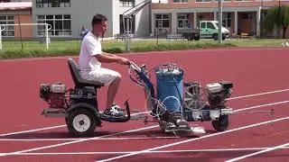 Atletska staza u O&Scaron; E. Kumičića Slatina