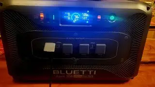 Bluetti apex 300 initial small appliance  camping tests.