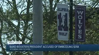 President of Wyoming High School Band Boosters charged with embezzlement