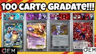 Ho Mandato 100 CARTE POKEMON a GRADARE a GEM: Ecco il Risultato!