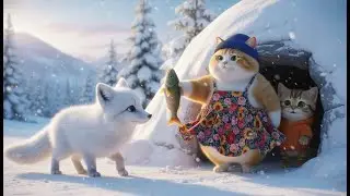 Story Cat: Mama Cat Meets an Unexpected Friend in the Coldest Place on Earth - Fox Tale