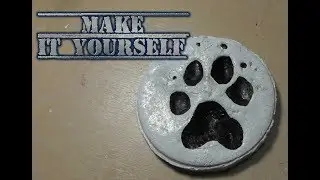 Make it Yourself - Salt Dough Paw Print