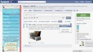 Facebook Page SPAM Filter