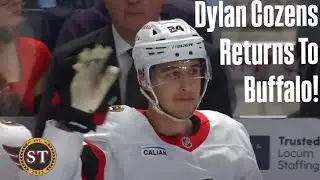 Ottawa Senators Frustrations CONTINUE Against Sabres As Dylan Cozens Makes His Return To Buffalo...