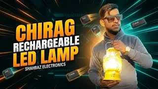 Chirag Rechargeable LED Lamp | Best Emergency Light for Home