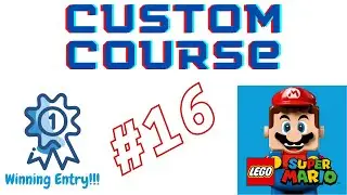 LEGO Super Mario Custom Course #16 with Contest Winner's Design!