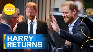Harry returns to the UK, but will he see his family? | Today Show Australia