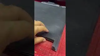 Automatic Leather Cutting Machine for Leather Bag Production #factoryproducts