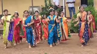क्षितिज गुरूकुल विद्यानिकेतन बुरुंगवाडी शाळेमध्ये दहीहंडी उत्सव