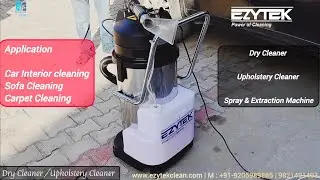 Dry Cleaner /Upholstery Cleaner | Car Interior /Sofa / Carpet & Mat Cleaning Machine |+91-9205989864