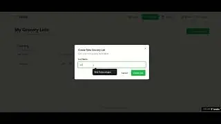 Listify - A grocery shopping companion