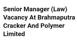government sr manager law job notification. only interview 2,00,000/- salary #llb #law #legal #india