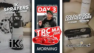 IK Sprayers & Colourlock Leather Care Products | Live Detailing Event | TRCMA 2020