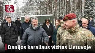 Lietuvoje lankosi Danijos karalius Frederikas X: žengiame išvien stiprindami regiono saugumą