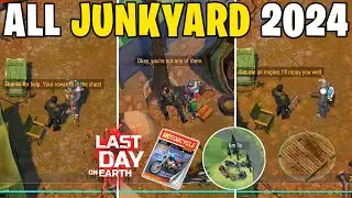 ALL VERSIONS OF JUNKYARD EVENT LDOE 2024 | LAST DAY ON EARTH SURVIVAL