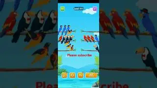 Bird sort co #shorts #birds #sorts #new #puzzle #game #birds #sorting #game #Casual #mobil #game
