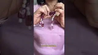 Wine Blossom Lariat | Style of Meraki | Contact in description