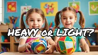 Heavy aur Light - Bachon Ka Fun Comparison! | Preschool Learning | SM-Educate