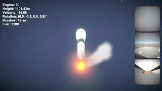 Rocket Landing - Fail