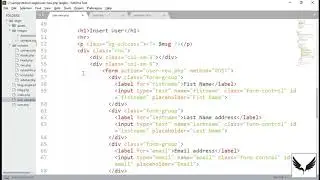 18 finishing up insert process with php and mysql database
