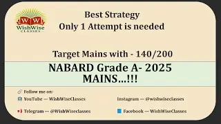 Pre Clear Kar Liya? Ab Descriptive Exam ka Game Plan Ready Karo | NABARD Grade A Mains Strategy|