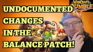 Undocumented Changes in the Balance Patch! Warcraft Rumble 116412