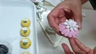 호박 꽃송편