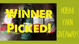 🍀 Winner Picked 🍀 Hobbii Christmas Yarn Giveaway! &hearts;️🎄&hearts;️ Dazola Designs Crochet