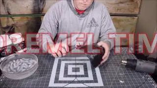 Making A Skull Mask with Polly Plastics Moldable Plastic