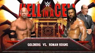 WWE 2K23: GOLDBERG vs Roman Reigns (Dream Match) (PS4 slim)