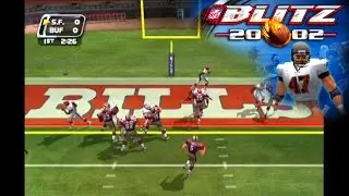 NFL Blitz 2002 ... (PS2) Gameplay