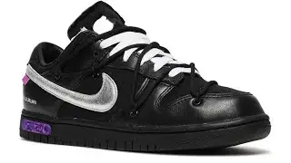 Off-White x Nike Dunk Low 'Lot 50 of 50' DM1602 001