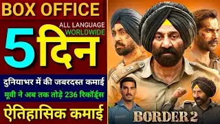 Border 2 Box Office Collection Day 5, Sunny Deol, Border 2 Worldwide Collection, Varun, Diljit, Ahan