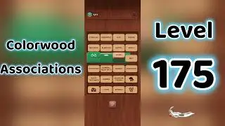 Colorwood Associations Level 175 Answers 🧩✨ | Go Answer
