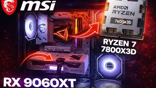RX 9060XT 16GB + RYZEN 7 7800X3D + MSI DDR5 SİSTEM TOPLAMA 2026