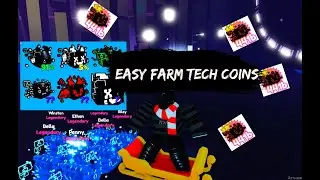 Как легко фармить Tech coins(легкий способ)