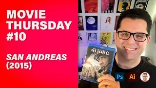 🎥 Movie Thursday: SAN ANDREAS Retrowave Poster