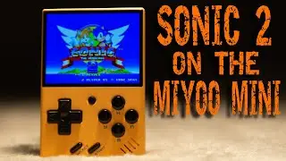 Sonic the Hedgehog 2 on the Awesome Miyoo Mini Retro Emulator Handheld