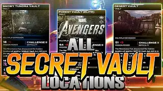 How to Get ALL SECRET VAULT Locations - Marvels Avengers Game