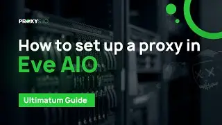 How to set up a proxy in Eve AIO