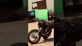 ct100 bike full Modified alloy horn & lighting modification #bajaj