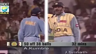 IND vs AUS Titan Cup match in 1996 will always be remembered for batting Kumble & Shrinath Vintage