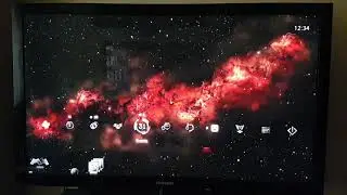 Red Nebula 4K Dynamic Theme XPOSED PS4 DESIGN